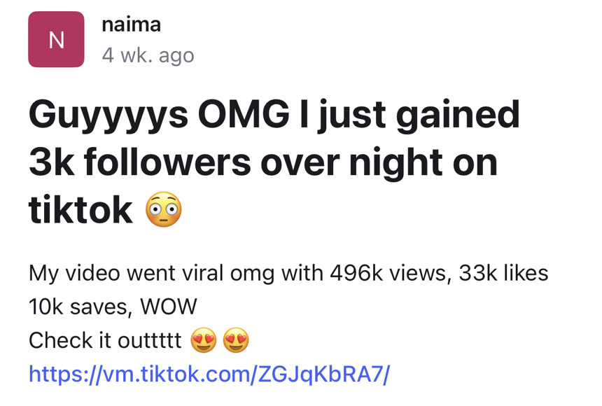 Naima van der Voort, Results